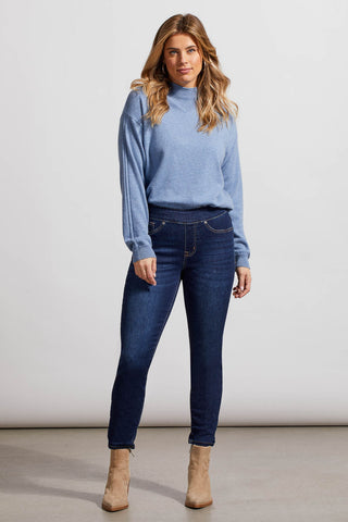 alt view 1 - AUDREY PULL-ON ANKLE JEGGING-Deepocean