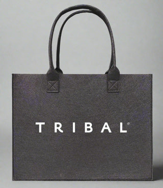 🎁 TRIBAL FELT TOTE BAG-Black/white (100% off)