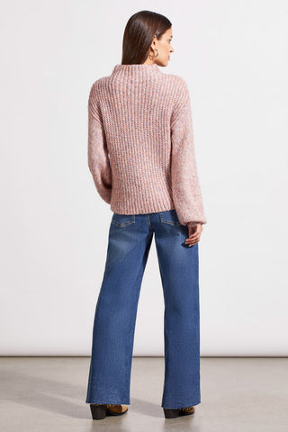 alt view 3 - OVERSIZED FUNNEL NECK SWEATER-Deeprose