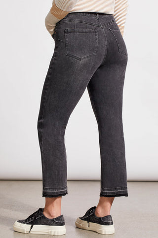 alt view 2 - SOPHIA CURVY MICRO FLARE JEANS-Stone black