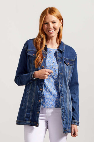 alt view 2 - MAXI DENIM JACKET-Med.wash